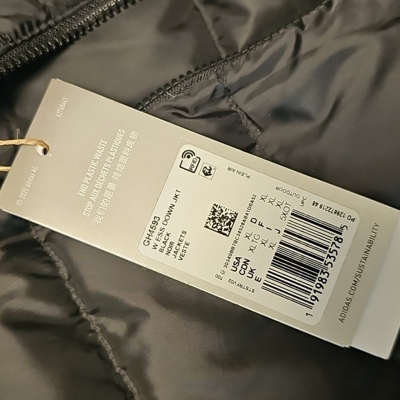 Adidas [XL] ESSENTIALS LIGHT DOWN JACKET - Picture 2 of 8